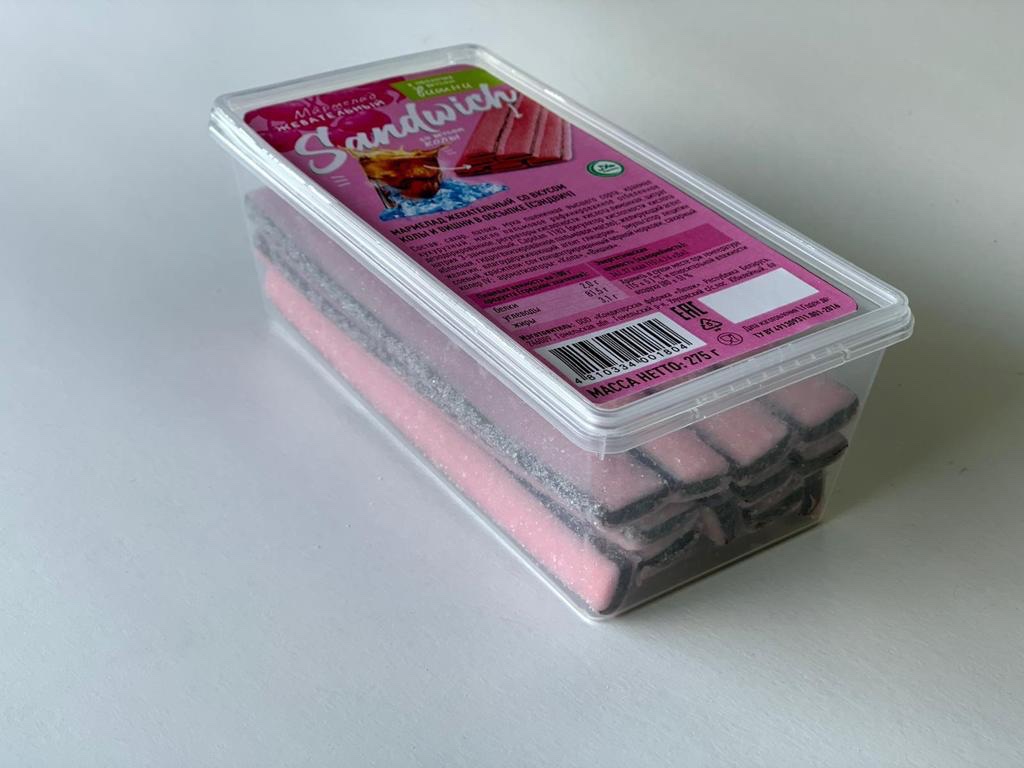 Сэндвичи со вкусом колы и вишни в обсыпке