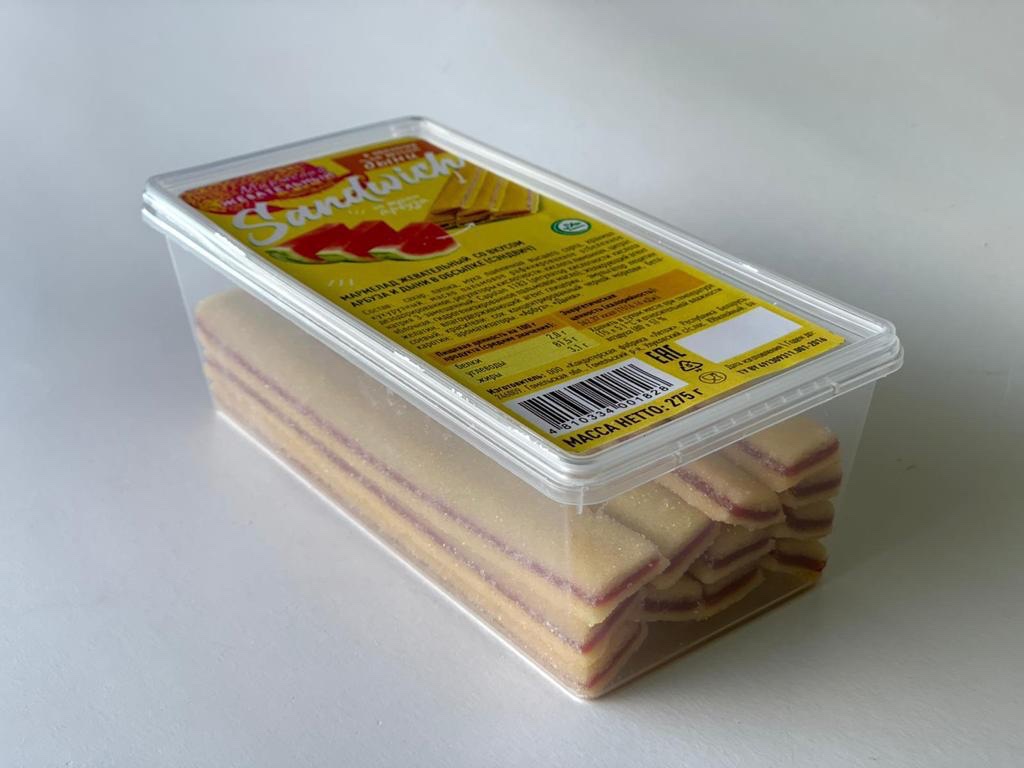 Сэндвичи со вкусом арбуза и дыни в  обсыпке